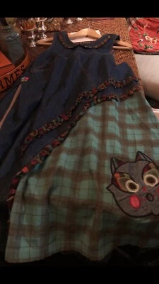 VESTIDO CRUZADO OILILY DENIM  Foto 1 de 4