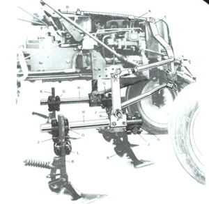 4pg Cultivador Manual del Propietario Offset Cultivo Kubota L245H Tractor L-240 241 - Imagen 1 de 3