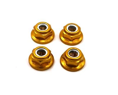 Alum 5mm Nylon Locking Wheel Nuts Fits Rc 1/7 Traxxas UDR Unlimited Desert Racer - Image 1 of 4