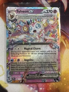 Pokemon Sylveon ex 086/191 Sv08: Surging Sparks Holo - Picture 1 of 2