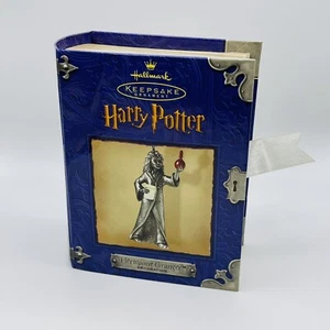 Harry Potter Sello Hermione Granger Peltre Adorno de Navidad 2000 Recuerdo - Imagen 1 de 7