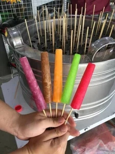 Iceceam machine handmade stainless steel hand-operated ice cream tube size 60 st - Picture 1 of 5