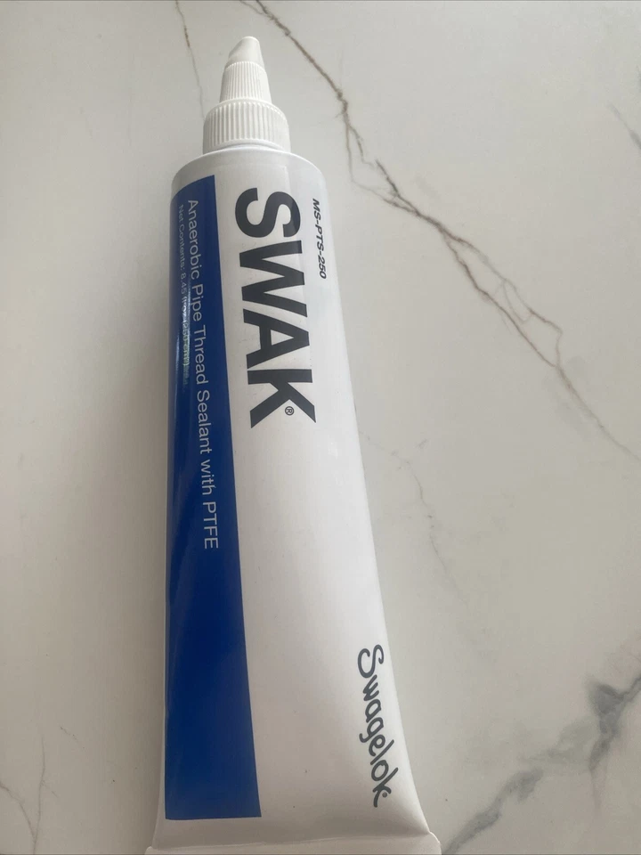 Lot of 60SWAK Anaerobic Pipe Thread Sealant MS-PTS-250. 250 CC Tube (8.45 fl oz) - Image 1 of 3