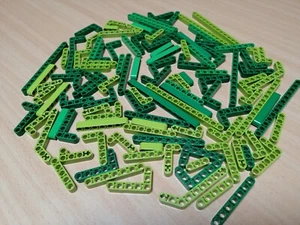 LEGO TECHNIC Konvolut Liftarme grün / Lochstangen Technik Sammlung - Bild 1 von 7