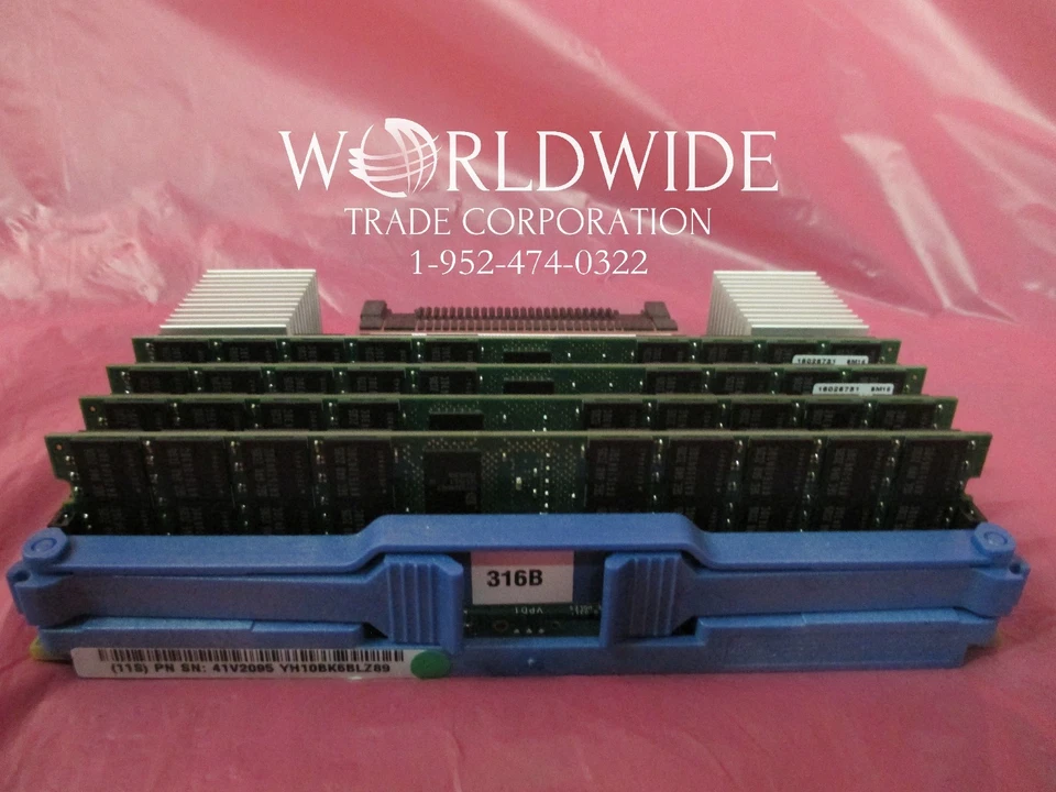 IBM 41V2095 4501 316B 0/8GB 533MHz 512Mb CUoD DDR2 DIMM Memory 9119-595 590 FHA - Image 1 of 1