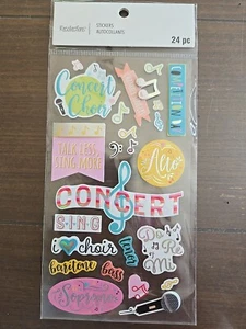 Recollections CONCERT CHOIR Scrapbooking Stickers - Picture 1 of 1