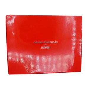 GIRARD-PERREGAUX POUR FERRARI LONG BOOKLETS RED CARDBOARD HOLDER - Bild 1 von 2