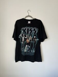 Vintage Kiss The Farewell Tour 1973-2000 concert shirt Single Stitch Large