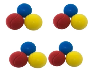 Brand New 12 X E-Deals Soft Foam Sponge Outdoor & Indoor Balls random Colours - Picture 1 of 4