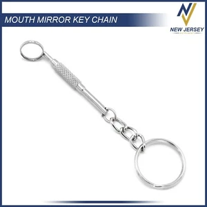 Dental Mouth Mirror Handle Key Chain Dental Instruments Gift for Dentist, Clinic - Picture 1 of 3