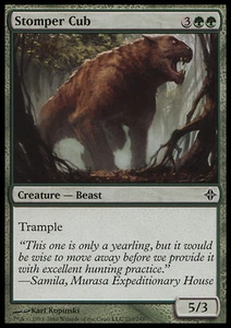 MTG 4x STOMPER CUB - CUCCIOLO CALCANTE - ROE - MAGIC - Picture 1 of 1