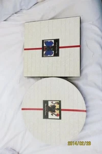 Jorge Severino Arte de Café Pintado República Dominicana Artista 2 Platos Decorativos - Imagen 1 de 7