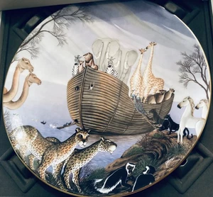 Placa de coleccionista Royal Doulton “The Ark” 1980 G. Novoa edición limitada con caja certificado de autenticidad - Imagen 1 de 4