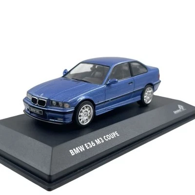 Modellino Auto Solido 1/43 BMW E36 M3 Coupe Blue 1999 - Immagine 1 di 4