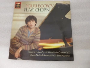 Youri Egorov Plays Chopin Vinyl LP 1983 DS 37959 - Picture 1 of 3