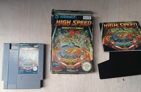 Pinball Alta Velocidad para Nintendo NES Completo en Caja