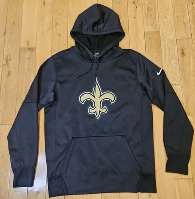Nike NEW ORLEANS SAINTS Team NFL Sideline Sweatshirt Hoodie Men's Medium - Image 1 of 4
