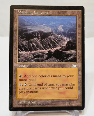 Winding Canyons Weatherlight MTG Magic The Gathering 267 - Image 1 of 4