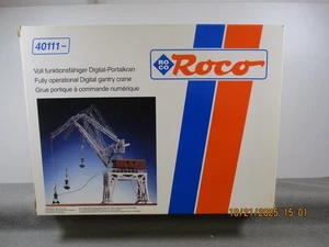 Roco Spur H0 40111 Portalkran Digital AC MM in OVP - Bild 1 von 4