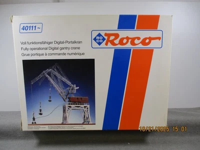 Roco Spur H0 40111 Portalkran Digital AC MM in OVP - Bild 1 von 4
