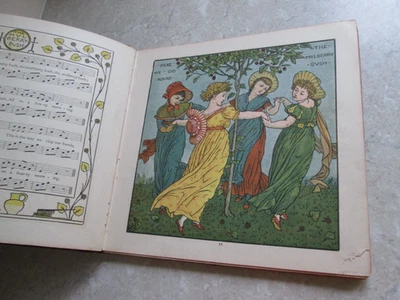 ANTIQUE BOOK - THE BABY'S OPERA  - 1ST ED. 1877 - ILLUSTRATED / MUSIC - Image 1 of 4