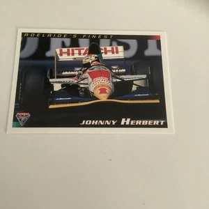 1994 AUSTRALIAN GRAND PRIX Formula 1 Card Johnny Herbert Futera K - Foto 1 di 2