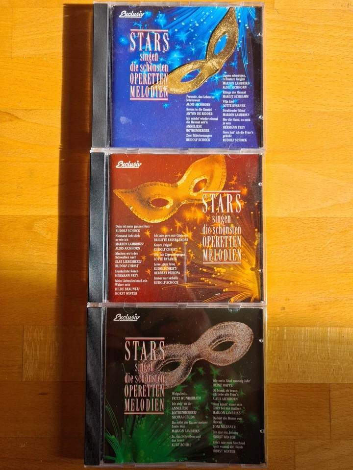 Stars Singen Die Schönsten Operetten Melodien, 3 CDs - Bild 1 von 2