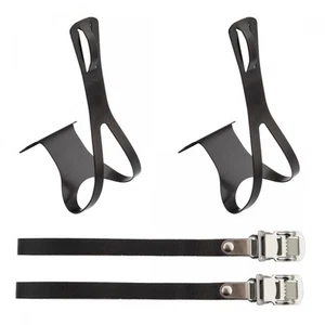 SUNLITE Racing Toe Clips Large Black for Bicycle Pedals - Picture 1 of 1