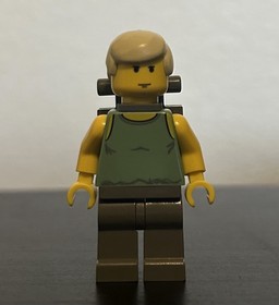 LEGO Star Wars Luke Skywalker Minifigure 4502 Dagobah 2004 X-Wing Fighter READ