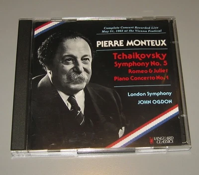 Tchaikovsky - Symphony No. 5 / Romeo & Juliet Monteux London Symphony Ogdon CD Foto 1 de 4