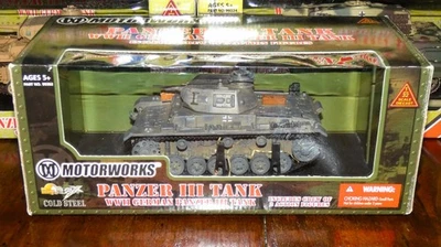 Motorworks Ultimate Soldier 1/32 Scale WW2 German Panzer III Tank Diecast NEW! - Image 1 of 4