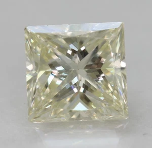 0.40 Carat J VVS2 Princess Natural Enhanced Loose Diamond 4.30X4.19mm W VIDEO - Picture 1 of 3