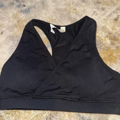 Lululemon Deep V  Sports Bra Dark Black Women’s Size 8 NWT - Image 1 of 4