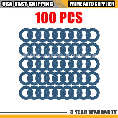 100 Pcs 12mm 90430-12031 For Toyota Lexus SCION Oil Drain Plug Washer Gasket USA - Image 1 of 4