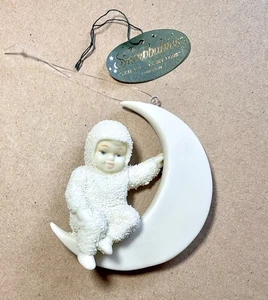Department 56 Snowbabies Moon Beams Porzellan Biskuit Weihnachtsschmuck SCHÖN! - Bild 1 von 2
