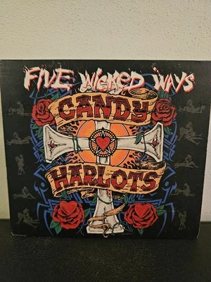 CANDY HARLOTS Five Wicked Ways 1992 CD AUSTRALIAN GLAM/HAIR METAL DIGIPAK - image 1 of 4