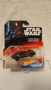 2017 Hot Wheels Character Cars Star Wars   DARTH VADER LIGHTSABER SERIES FJF89 - Picture 1 of 1