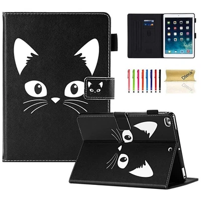 for iPad 9.7 inch 2018 Case, PU Leather Folio Smart Cover with Auto Sleep Wak... - image 1 of 4