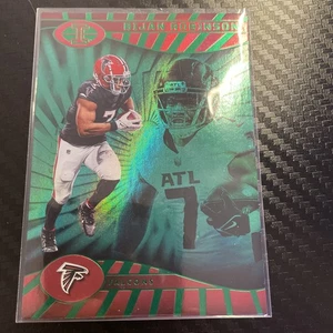 2024 Panini Illusions - Bijan Robinson #5 Trophy Collection Emerald - Picture 1 of 2