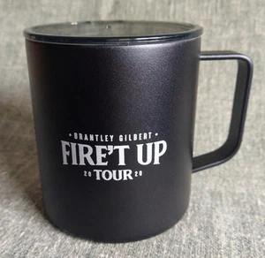 BRANTLEY GILBERT FIRE'T UP nuovissima tazza caffè backstage VIP concerto tour SWAG  - Foto 1 di 4