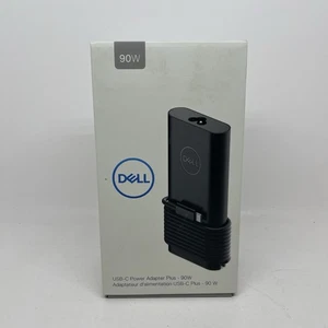 Dell Original -90 Watt AC Power Adapter USB Type-C Connector. W/Power Cord EUC - Picture 1 of 7