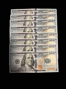 $100 Bill (One Hundred Dollar Bill) – Uncirculated - 2013 Series - Picture 1 of 2