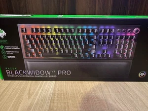 Clavier de jeu sans fil Razer Blackwidow V3 Pro vert commutateur mécanique vert - Photo 1/5