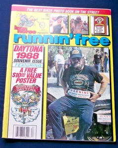 Vintage Fall 1988 IRON HORSE RUNNIN' FREE Magazine Daytona Tattoos/Motorcycles - Picture 1 of 2