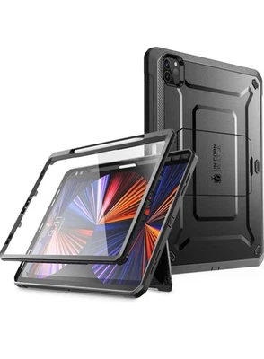 SUPCASE Unicorn Beetle Pro Case for iPad Pro 11” 2021/2022 – Black Rugged Cover - Image 1 of 4