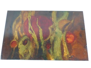 Original Painting by Wolfgang Posse Erlangen Abstract Silver Etching - Picture 1 of 7