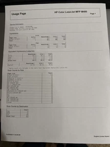 HP Color LaserJet Enterprise MFP M480f All-in-One Printer - White - Picture 1 of 6