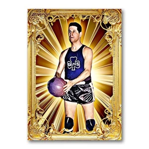 Nat Hickey Golden Icon Card 02/20 Starpop Signed Fine Art Print - Picture 1 of 2