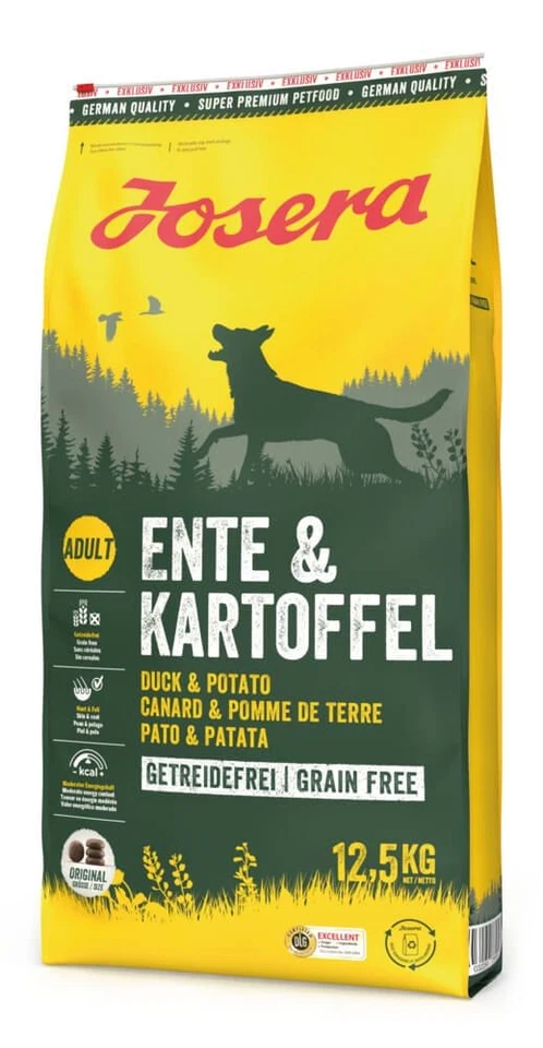 Josera Ente & Kartoffel 12,5 kg -defekt- MHD 11/26 - Bild 1 von 1