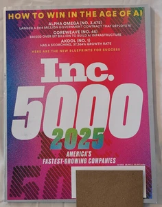 📰 Inc. Magazine 📰 Fall 2025 📰 *Label Not Cut/Altered* 📰 - Imagen 1 de 2